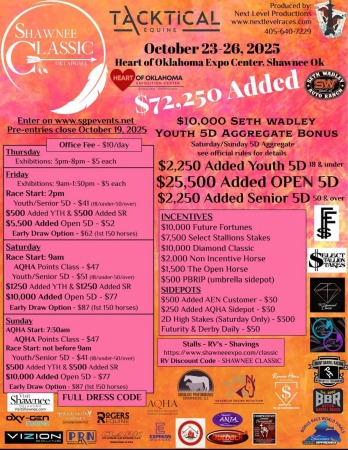 Next Level Shawnee Classic Oct 23-26